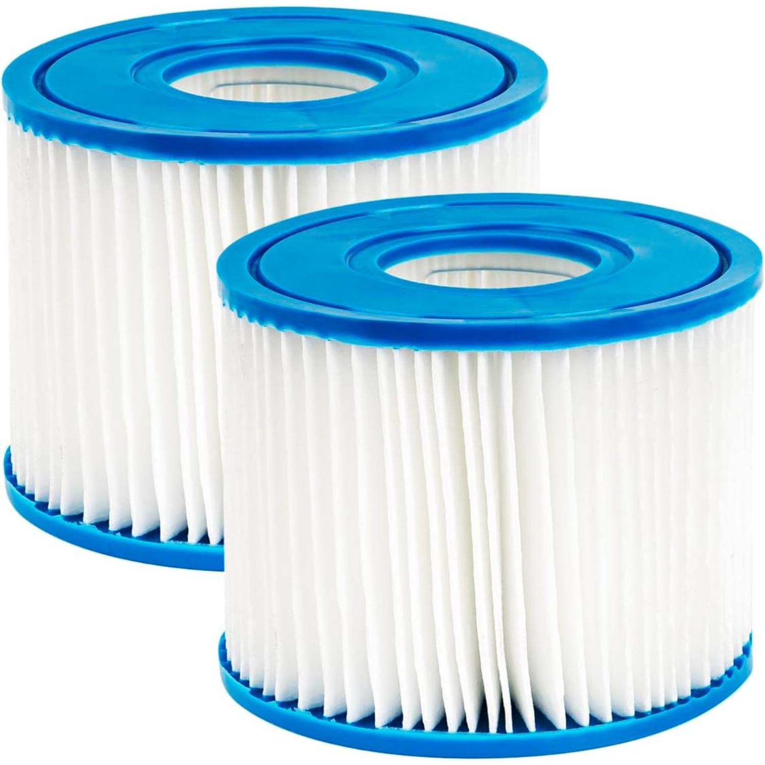 

2pcs Replacement Type S1 Spa Filter Cartridge for Intex PureSpa 28429E, 28403E, 28407E, 28443E, 28453E, 28421E, 28423E, 28413E Swimming Pool Pump 2Pack