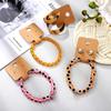 Self Adhesive Bracelet Necklace Packaging Kraft Paper Jewelry Hang Tags Card  Small Business