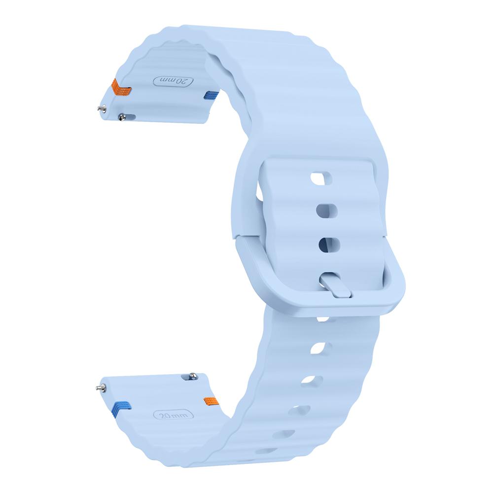 20mm 22mm Soft Strap For Huami Amazfit BALANCE 2  Active 2 Watch Bands GTR 4 3 Pro/GTS 4 2 mini/Bip 6 5 Silicone Sports Bracelet