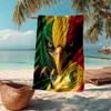 Senegal Fashion Beach Towel: Ideal for Summer Adventures Soft, Absorbent and Quick Drying Suitable for Swimming and Bathing