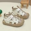 Jungen Reifenspur Trendige Sportsandalen 2026 Neue Sommer Freizeit Geschlossene Zehen Sandalen für Mädchen, Kleinkind Lauf Sandalen