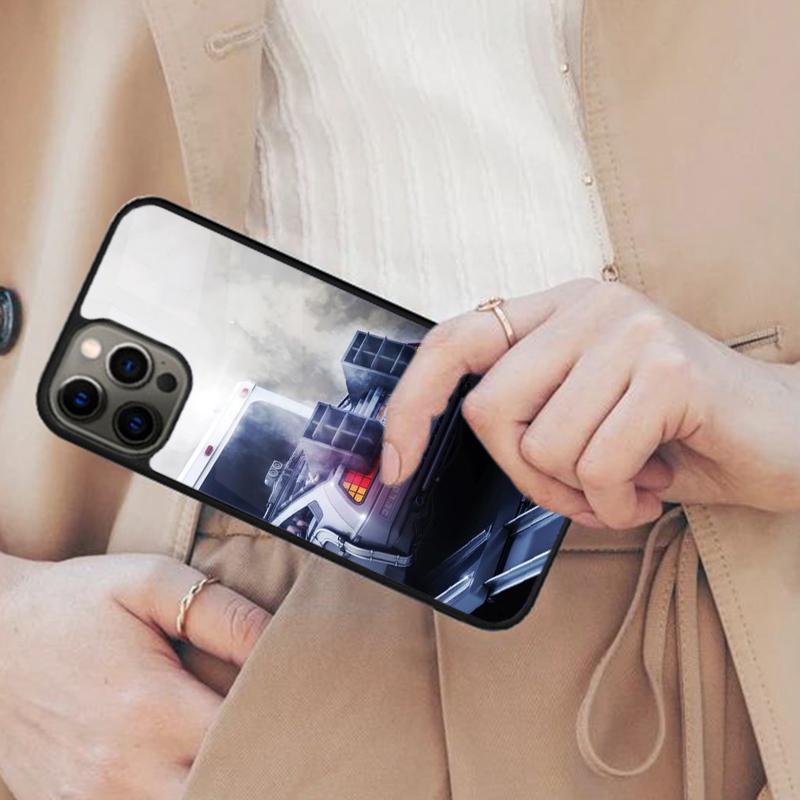 

BACK TO THE FUTURE TIME CIRCUITS Magnetic Phone Case For iPhone 17 Air 16 14 13 12 Pro Max 15 Plus Wireless Charge MagSafe Cover iPhone 14