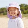 with Windproof Rope Solid Color Sunshade Hat Panama Cap Children's Visor Hat  Kid