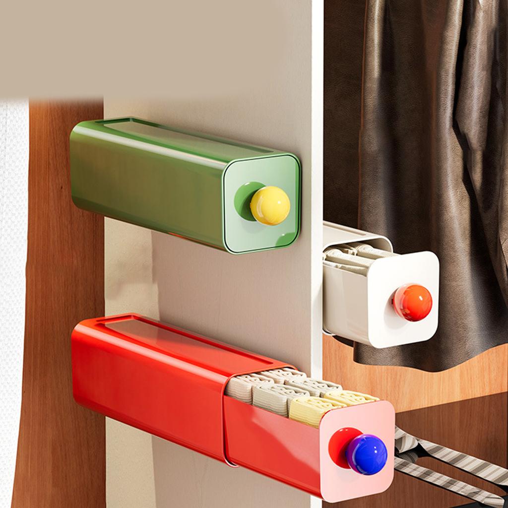 Space Saving Stackable Drawer Cosmetics Organizer Stationery Holder Dopamine Desktop Storage Box for Home Or Office Use