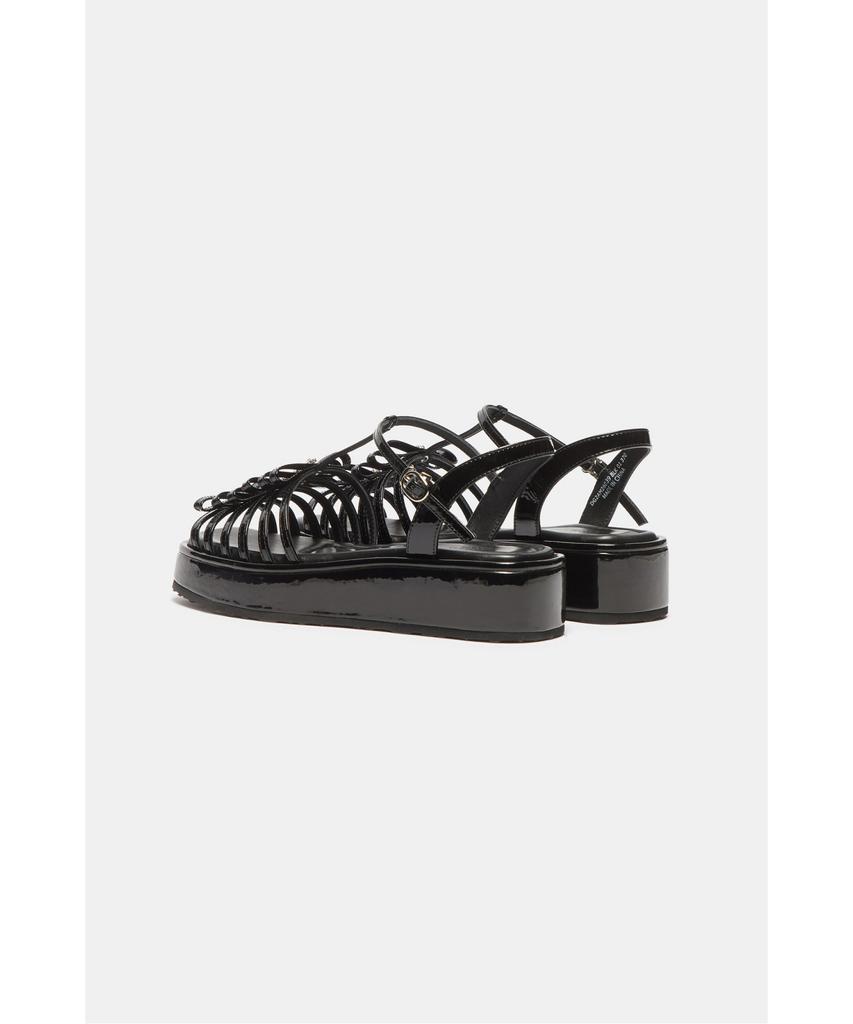 Suecomma Bonnie Multi-Strap Platform Sandals(Black)_Dg2Am26039Blk