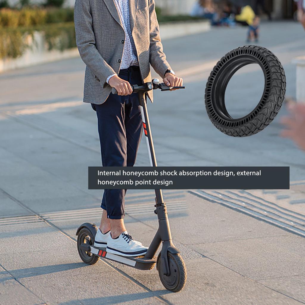 9x2,25palcové Plné pneumatiky pro elektrickou koloběžku Gumové Protiskluzové Tlumení nárazů Pneumatiky pro elektrickou koloběžku Náhrada pro Xiaomi M365 pro KUGOO M4