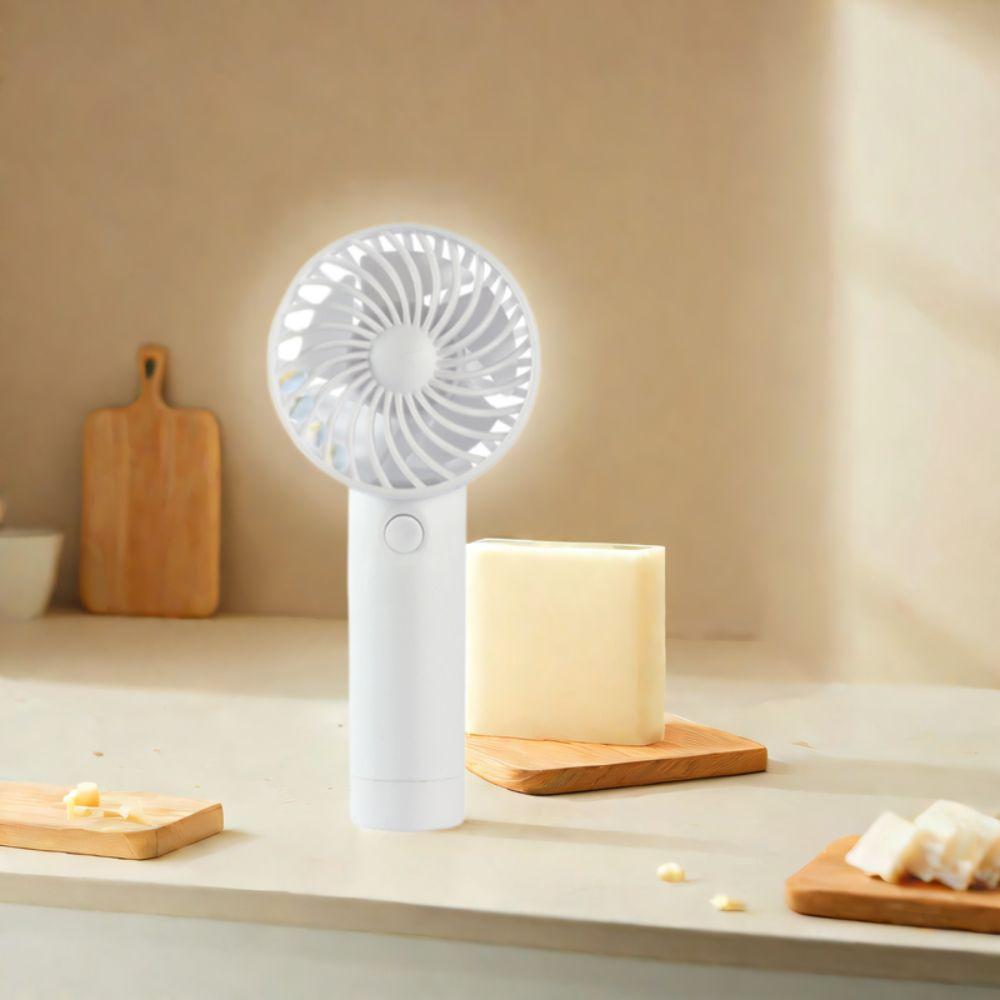 Portable Mini Handheld Fan 3 Gears Electric Fan Desktop Small Fan  For Travel Summer Gift