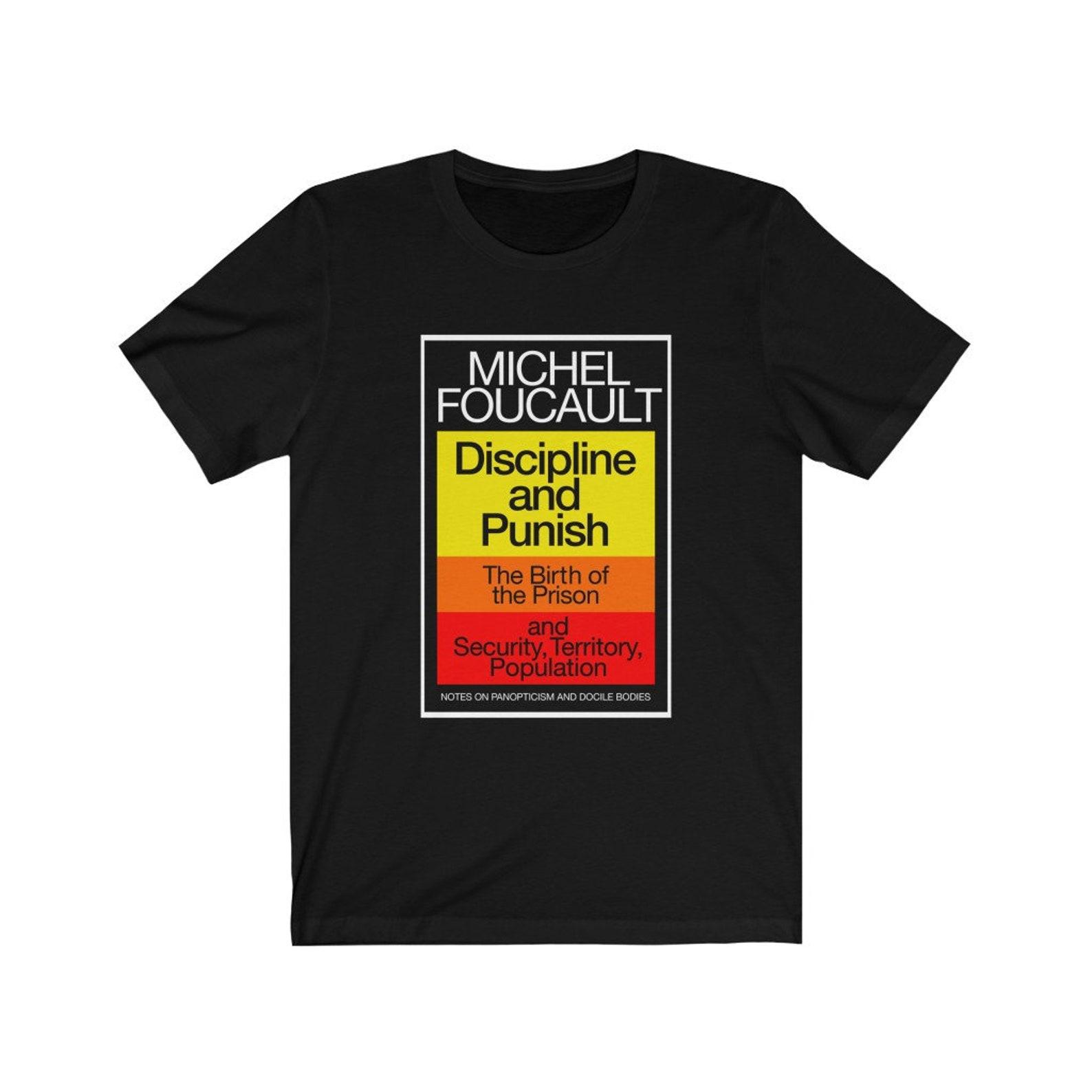 Foucault Nietzsche Mashup Philosophy T-Shirt S