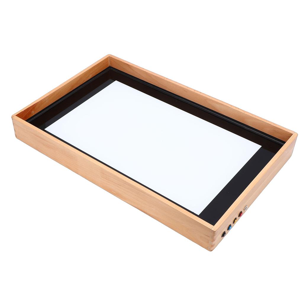 USB Sand Painting Light Box 49 Colors   Brightness LED Sensory Light Table for Kids Adults Art Drawing Tracing Meditation
