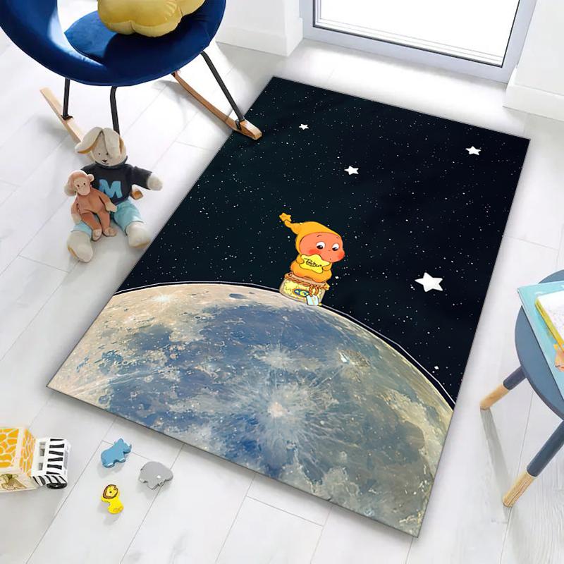 Twinkle Twinkle Starry Night Magic Carpet Home Decor Suitable For All Seasons Bathroom Mat Dormitory Decoration Christmas Gifts