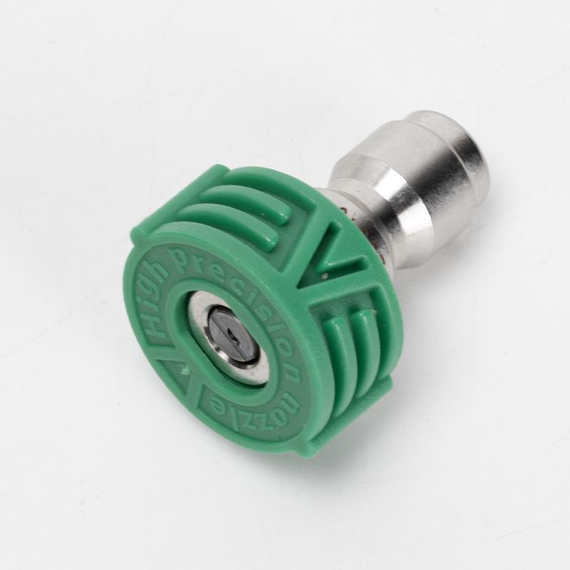 1/4  Fan-shaped High-Pressure Washer Nozzle Quick Connect Fittings for Car Cleaning