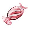 Multipurpose Large Glass Serving Tray Colorful Candy Shape Platter for Fruits Nut Cookie Snacks Christmas Decoration
