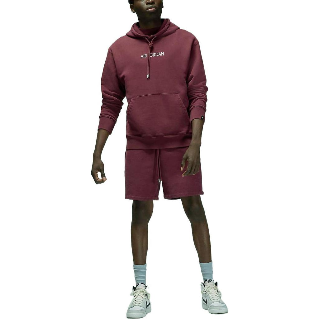 Jordan Sweatshirts Men's Red Hooded Moderate Regular DV6464-645