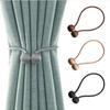 Curtain Decorative Decorative Rope Curtain Tiebacks Magnetic Hooks for Home Office Decorative Living Room Design