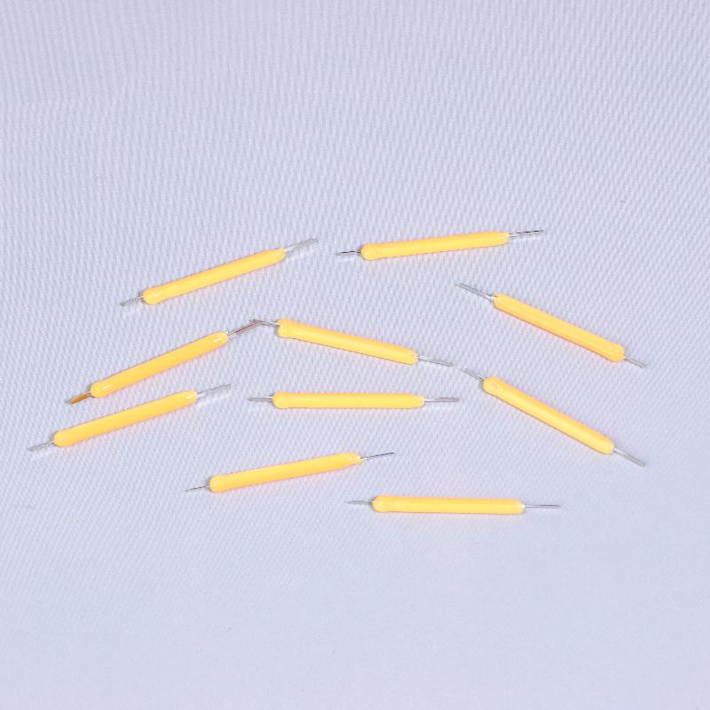 10-Piece COB LED Edison Filament Lamp Set, 26mm, 100mA DC 3V, Spare Accessories for Incandescent Diodes