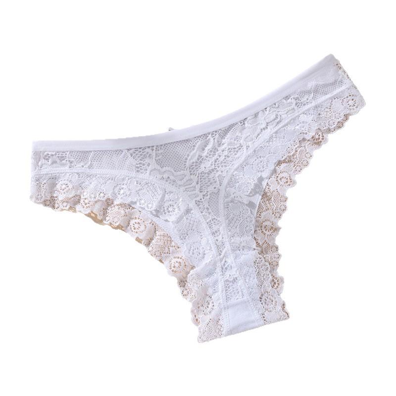 Sexy Thong Women'S Low-Rise Panties Lace Women'S Panties Breathable Briefs