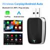 2in1 Wireless Carplay&Android Auto Box Wiared to Wireless Dongle Automatic Connect Adapter Bluetooth Plug&Play Mini Box