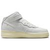 Nike Air Force 1 07 Mid Weiß Canvas Damen Sneaker Summit-White Pearl-White Schwarz DZ4866-121