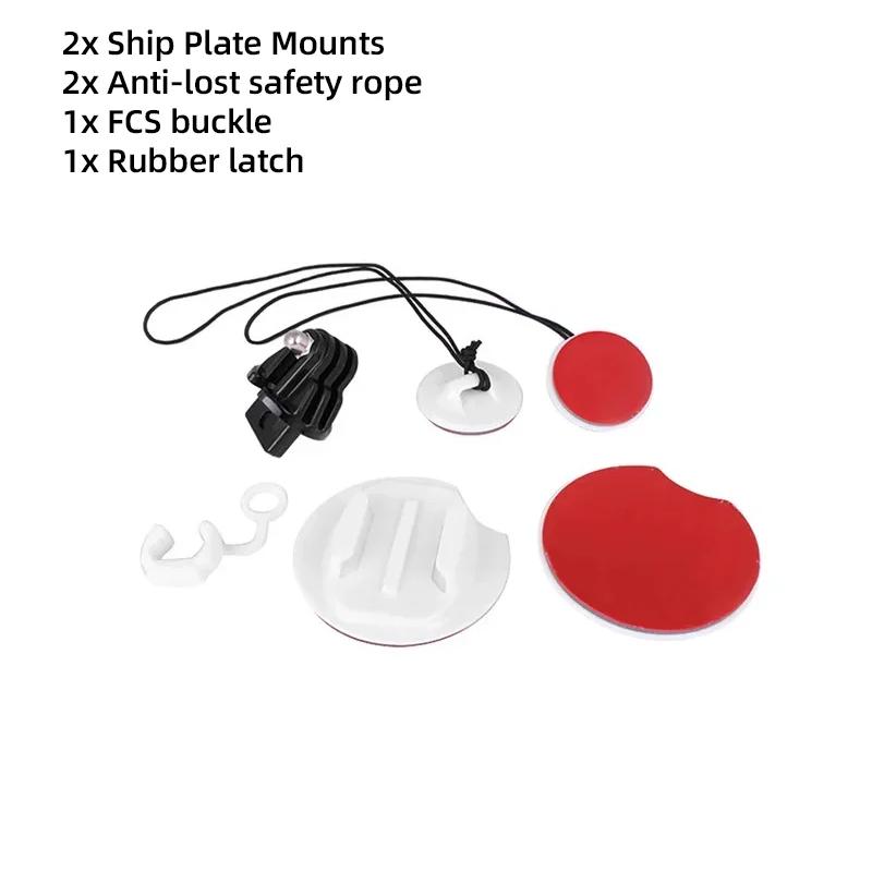 

Крепления для серфинга Крепление для серфинга для GoPro Hero 13 12 11 10 9 Insta360 X4 X2 X3 DJI Osmo Action 5 4 3 Аксессуары для камер