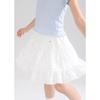 Mucmukn Sweet Cake Tencel Lyocell Cotton Tiered Skirt for Girls