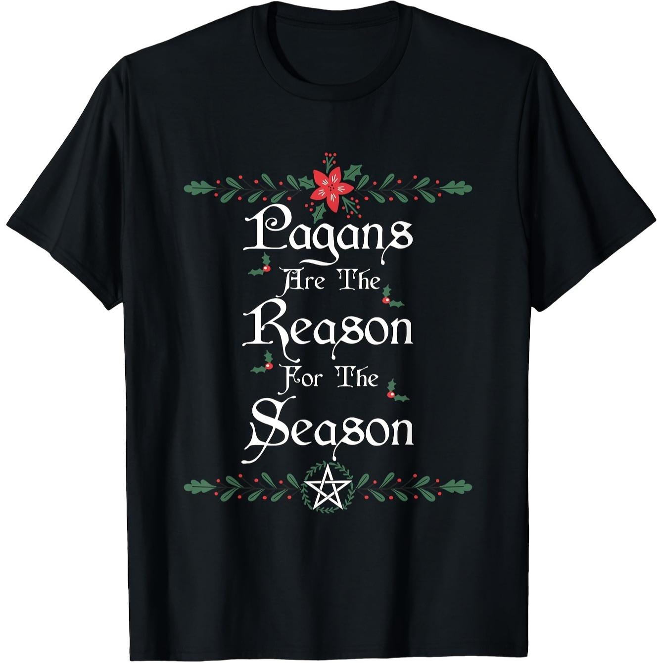 Winter Solstice Pagan Yule Celtic Knot Pagan Symbols TShirt 100 Cotton ONeck Short Sleeve Summer Casual Unisexs Tshirt S