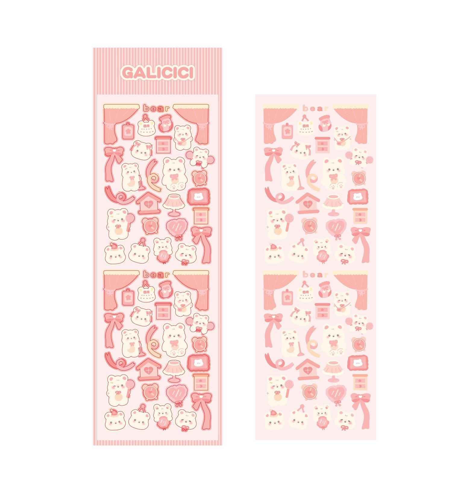 

Милый мультфильм милый питомец наклейка Gooka DIY Материал Декоративная наклейка