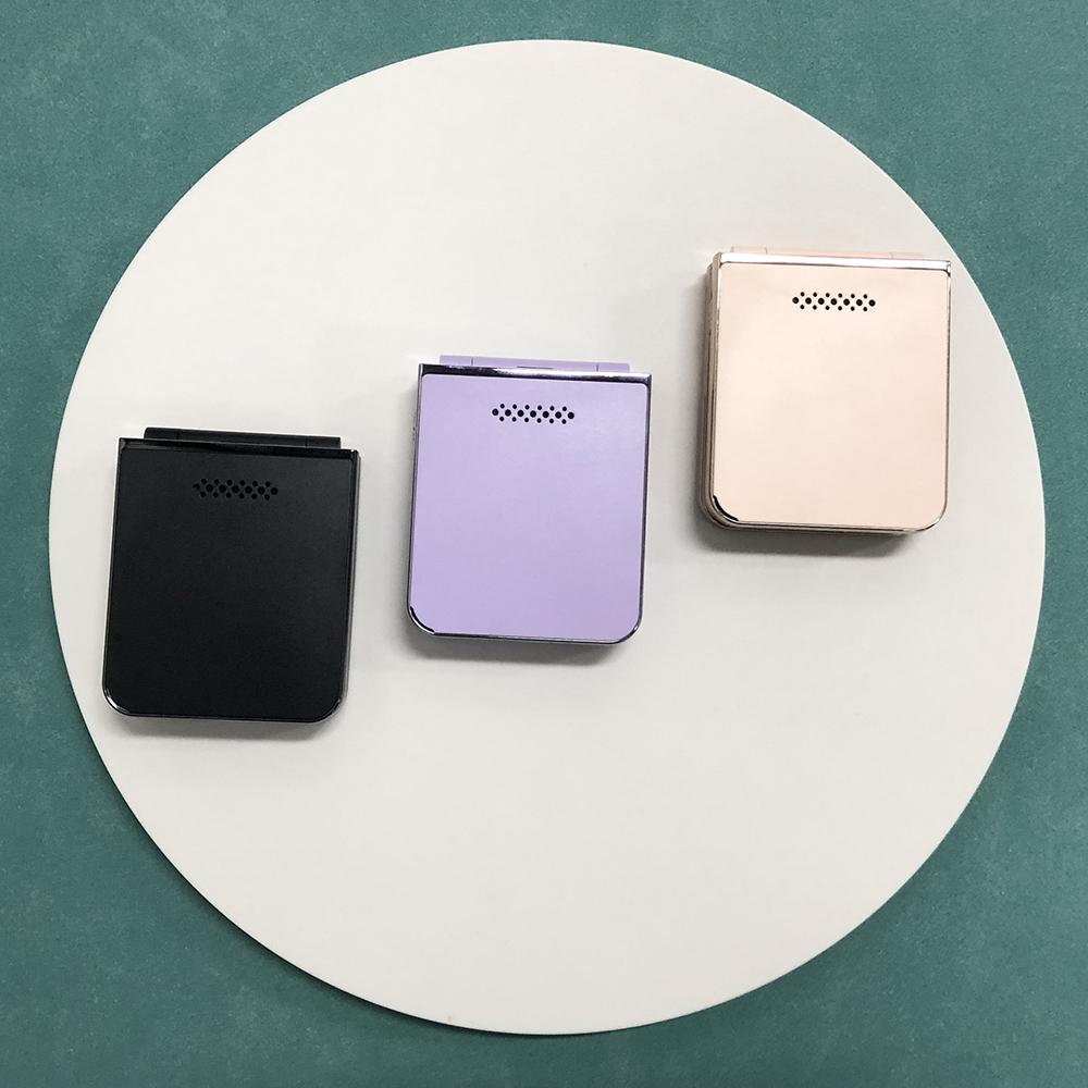 F265 Klapphandy 2,55 Zoll 1400 mAh FM-Radio Kamera Taschenlampe 4 SIM-Karte 2G Feature Phone