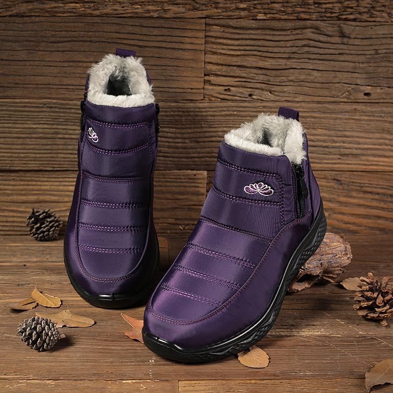 Cotton shoes women's autumn and winter thickened warm snow boots large size women's short boots women's shoes