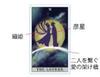 Japanese folk tale tarot 78 cards fortune telling instructions set in reading by fortune The Tale of the Bamboo Hanasaka Jiji box, Kamishibai-style