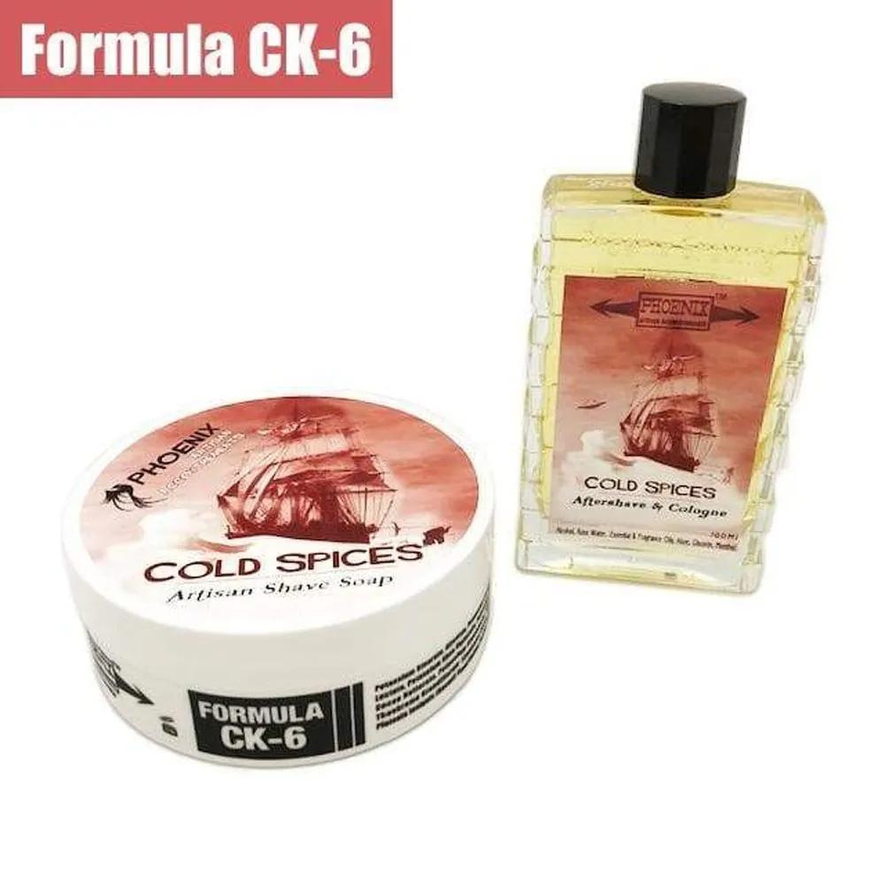 

Phoenix Cold Spice Artisan Shaving Soap 113g & Aftershave 100ml Set