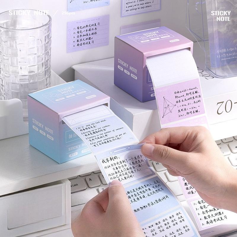 kawai stationery Kaba Bear sticky notes with high looking wrong question stickers for students fully adhesive index label