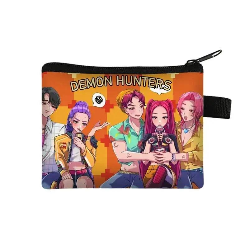 Witch Hunters Change Bag Coin Storage Bag Wallet Short Portable Key Card Bag Cartoon Bag