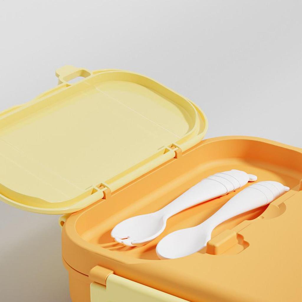 Kids Lunch Box 1000ml Toddler Food Storage Container Leak Proof Lunch Container For Preschool School Kindergarten Travel Picnic