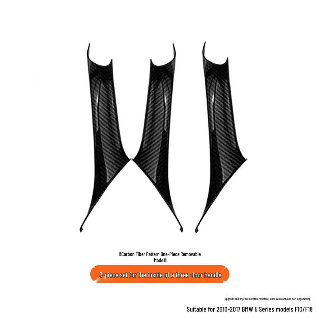 Cubierta Protectora para Manija Interior de Puerta de BMW Serie 5 para 520i F10 Reposabrazos - No Requiere Desmontaje