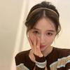 Headband Hair Hoop Korean Style Headwear Thin Hair Band Female Hair Accessories PU Leather Headband