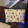 Kawaii Sanrio Hello Kitty Large Capacity Women'S Cosmetic Bags Cute Kt Cat Storage Bag With Zipper Female Travel Clutch Bag