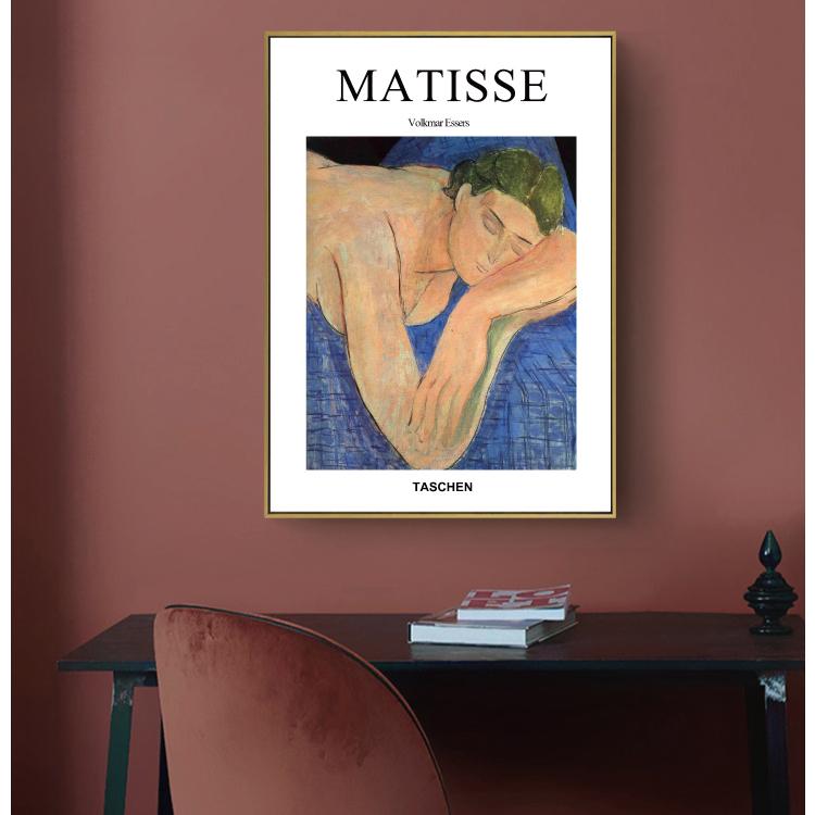 Abstract Matisse Line Art Poster World Famous Painting Vintage Wall Pictures Prints for Living Room Bedroom Nordic Home Decor