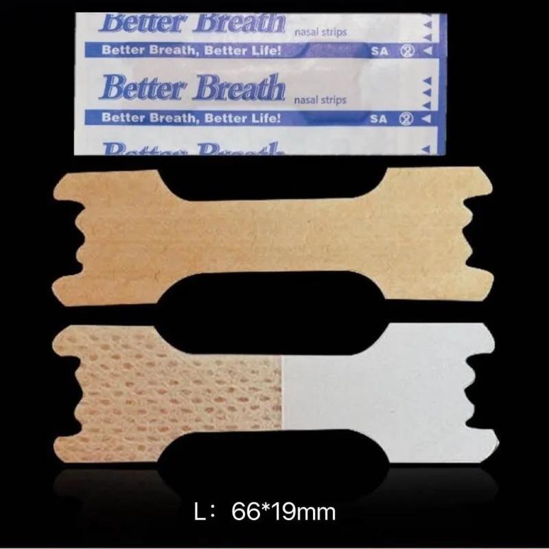 Durable And Safe 300/200/100Pcs Breath Nasal Strips Right Aid Stop Snoring Nose Patch Good Sleeping Patch Product Easier Breath Sleep Aid Decive