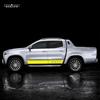 2Pcs for Mercedes Benz X Class W470 Car Sticker Side Door Styling Sport Racing Stripe Skirt Vinyl Body Long Decal Accessories