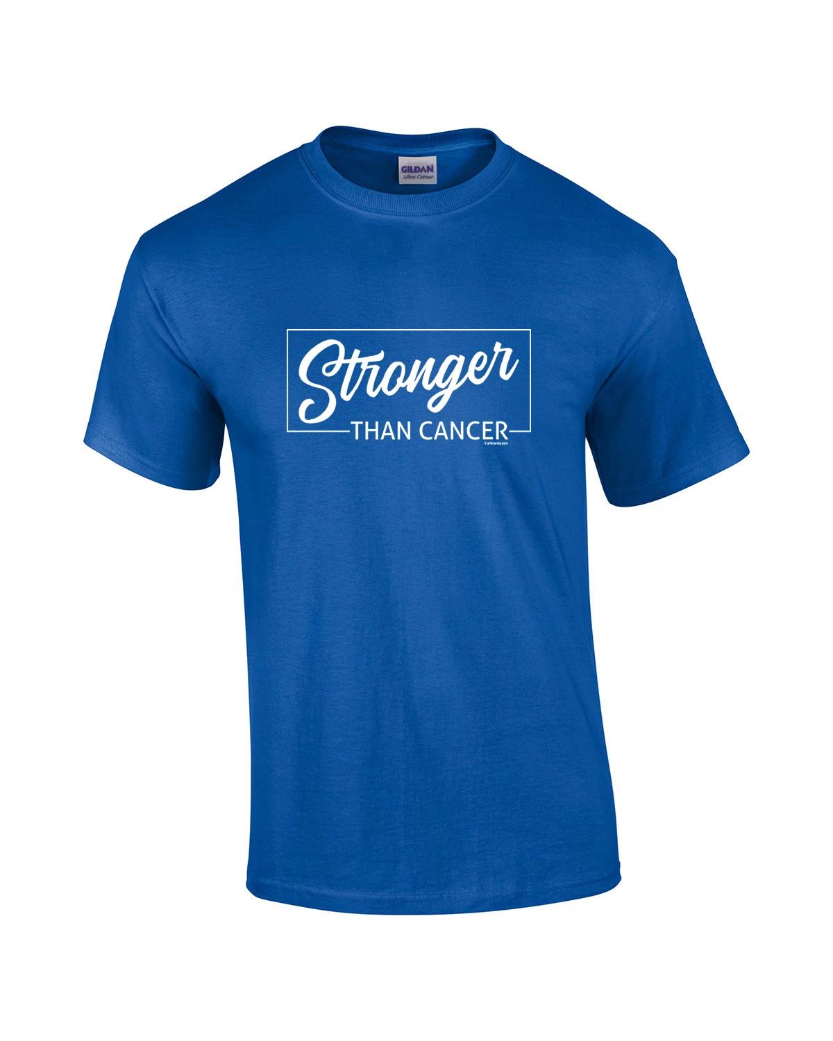 Stonger Than Cancer Inspirational Breast Cancer Awareness Unisex Fight Against S