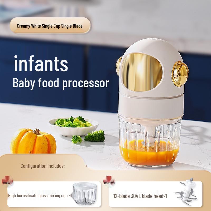 Multifunctional Baby Food Maker: Compact Electric Blender & Puree Processor
