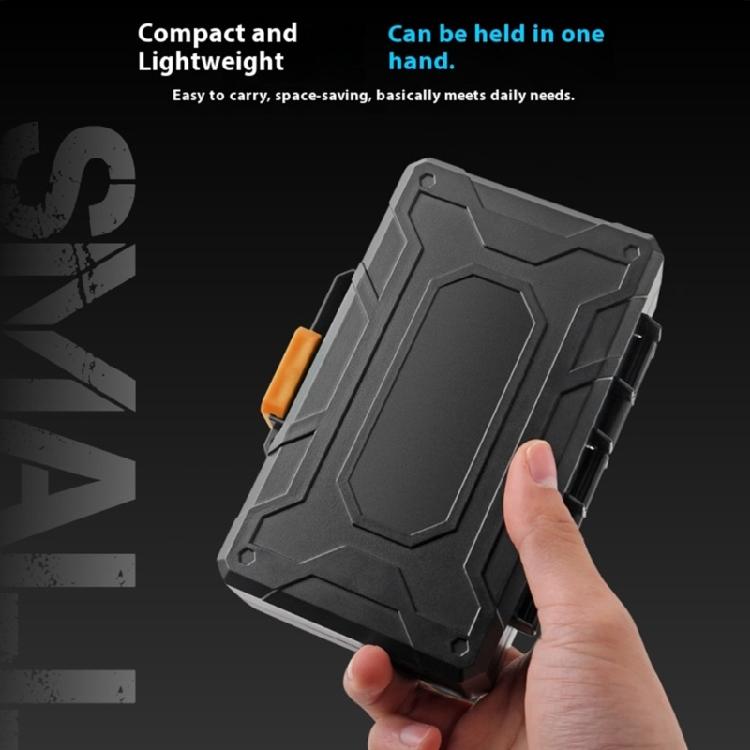 Heavy Duty Alloy Hexagonal Screwdriver Set Universal Multiple Bits Nonslip Design Compact Carrying Case for Maintenance
