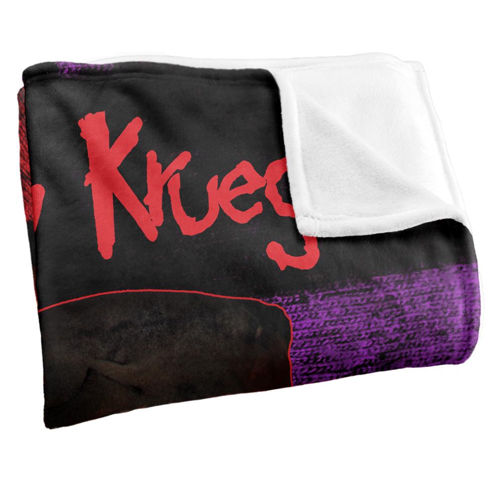 Nightmare On Elm Street Headshot Freddy Krueger Blanket