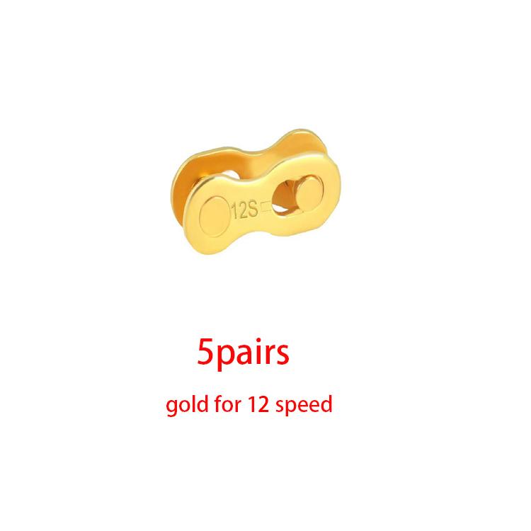 

Bicycle Chain Link Connector Joints Magic Buttons Cycling Gold Speed Quick Master Links For Mountain Bike 1/ 6/7/8/9/10/11/12 S