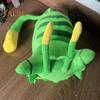 Peluche Gatto Pelo Alieno Gatto Peluche Ripieno Bambola Giocattolo Gatto Verde Gioco Cosplay Figura per Amici Bambini Fan Regalo