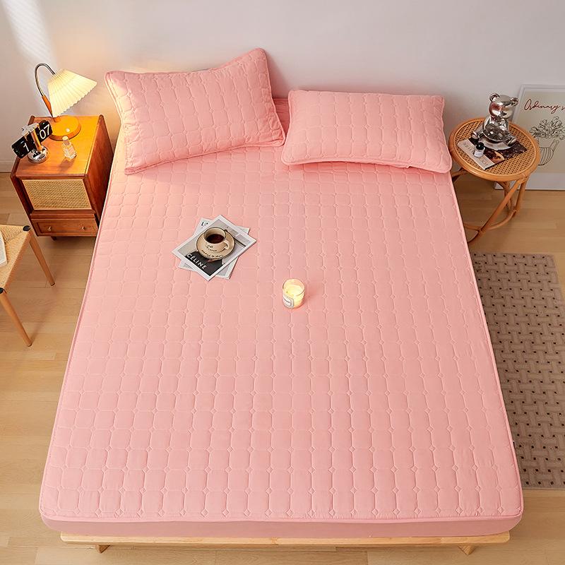Padded Thickened Mattress Single-piece Bedspread Simmons Mattress Protective Cover Dust Cover All-inclusive Bed Sheet Bed Cover