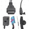 Professional Fast Speed OBD2 Extension Harness Cable for 4th Generation Vehicles Enables Simultaneous Device Connection