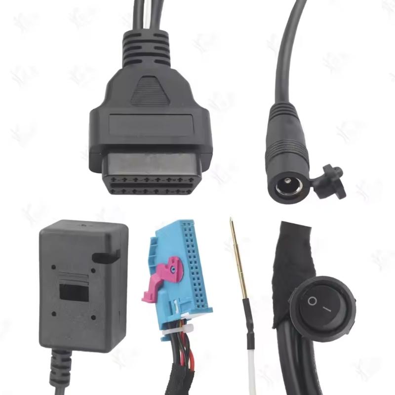 Professional Fast Speed OBD2 Extension Harness Cable for 4th Generation Vehicles Enables Simultaneous Device Connection