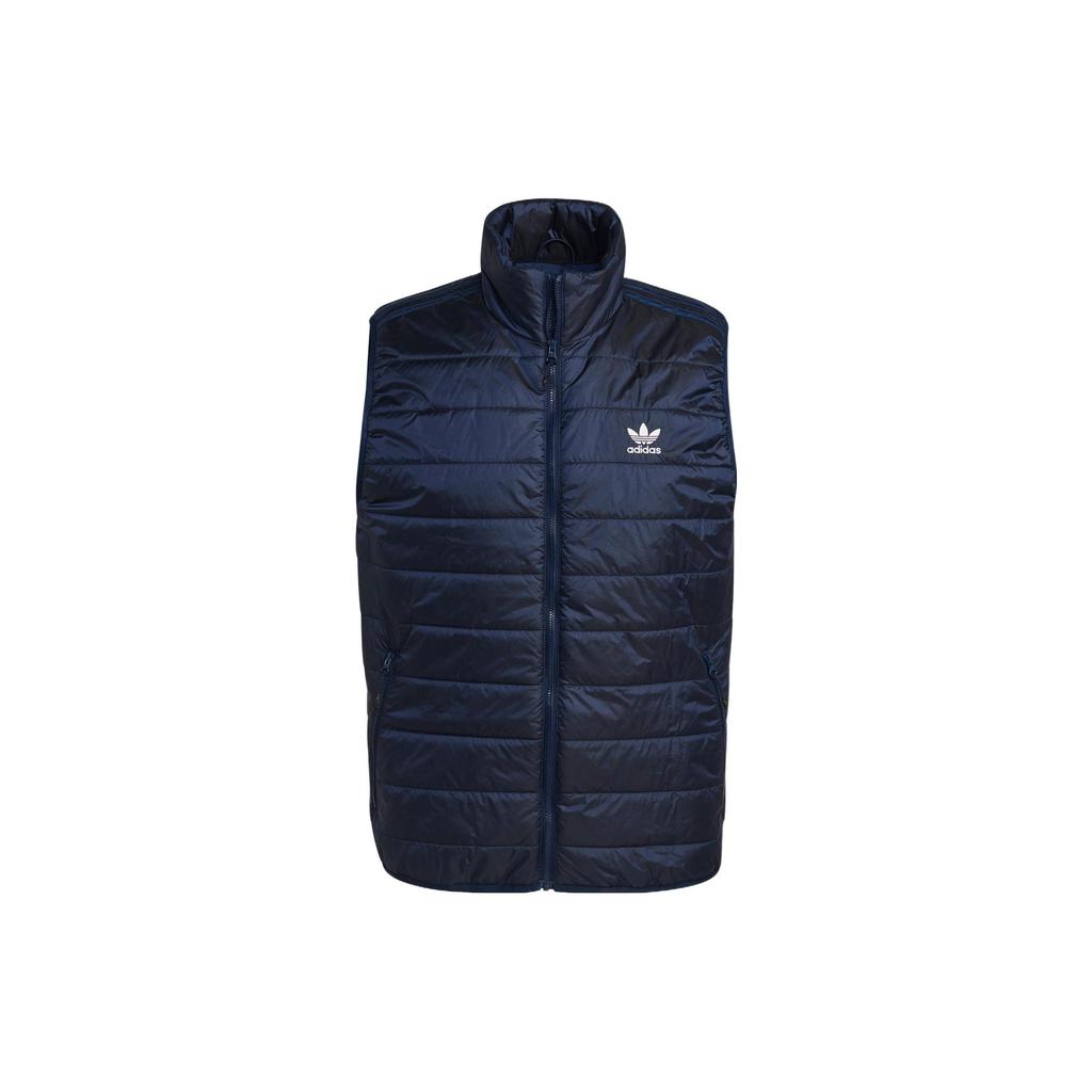 Adidas Originals Vests Men's Blue Stand Collar Moderate Other HL9216