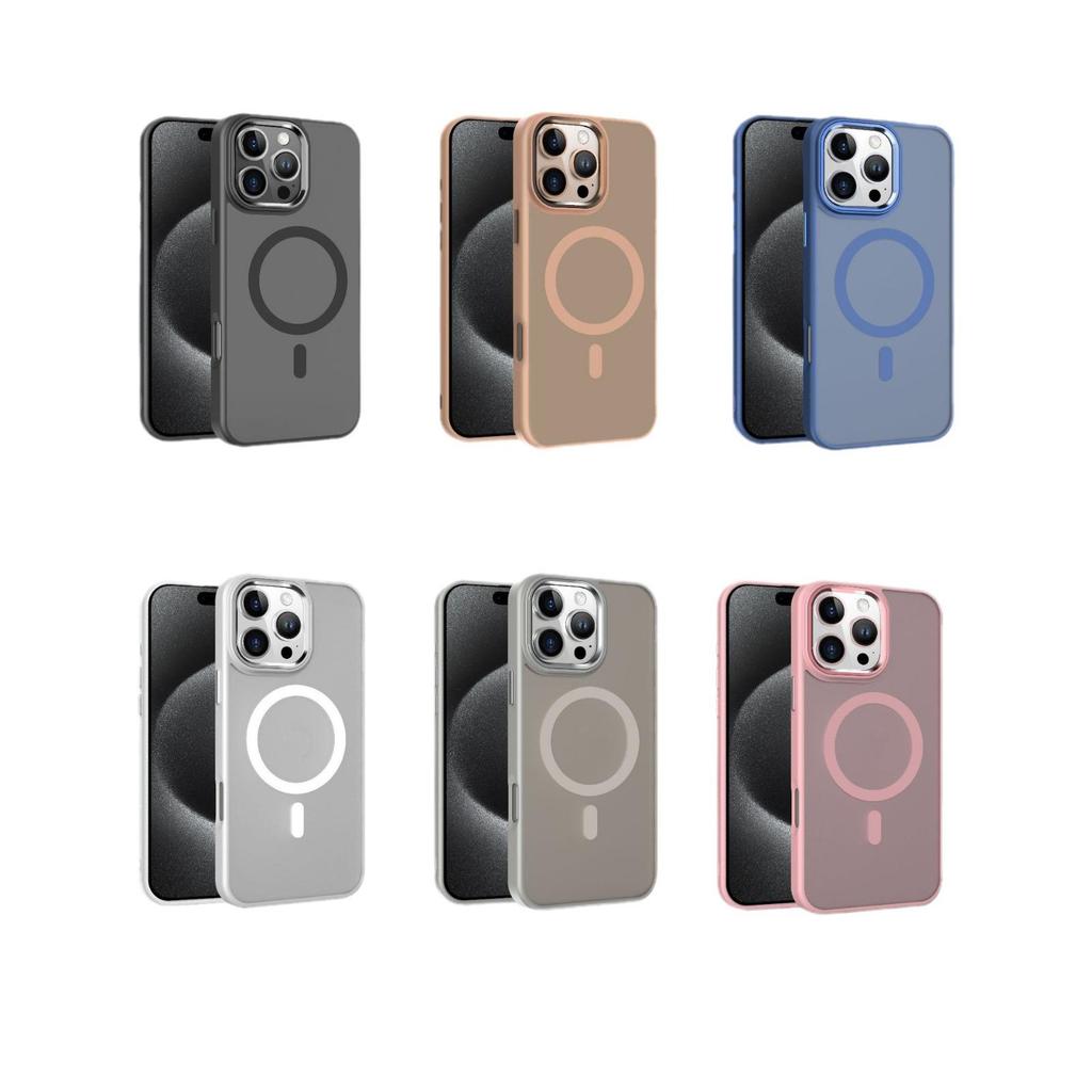 Apple 16 Pro Max Eagle Eye Magnetische Handyhülle: Mattiertes Hautgefühl, Premium Sturzschutz für iPhone 17.